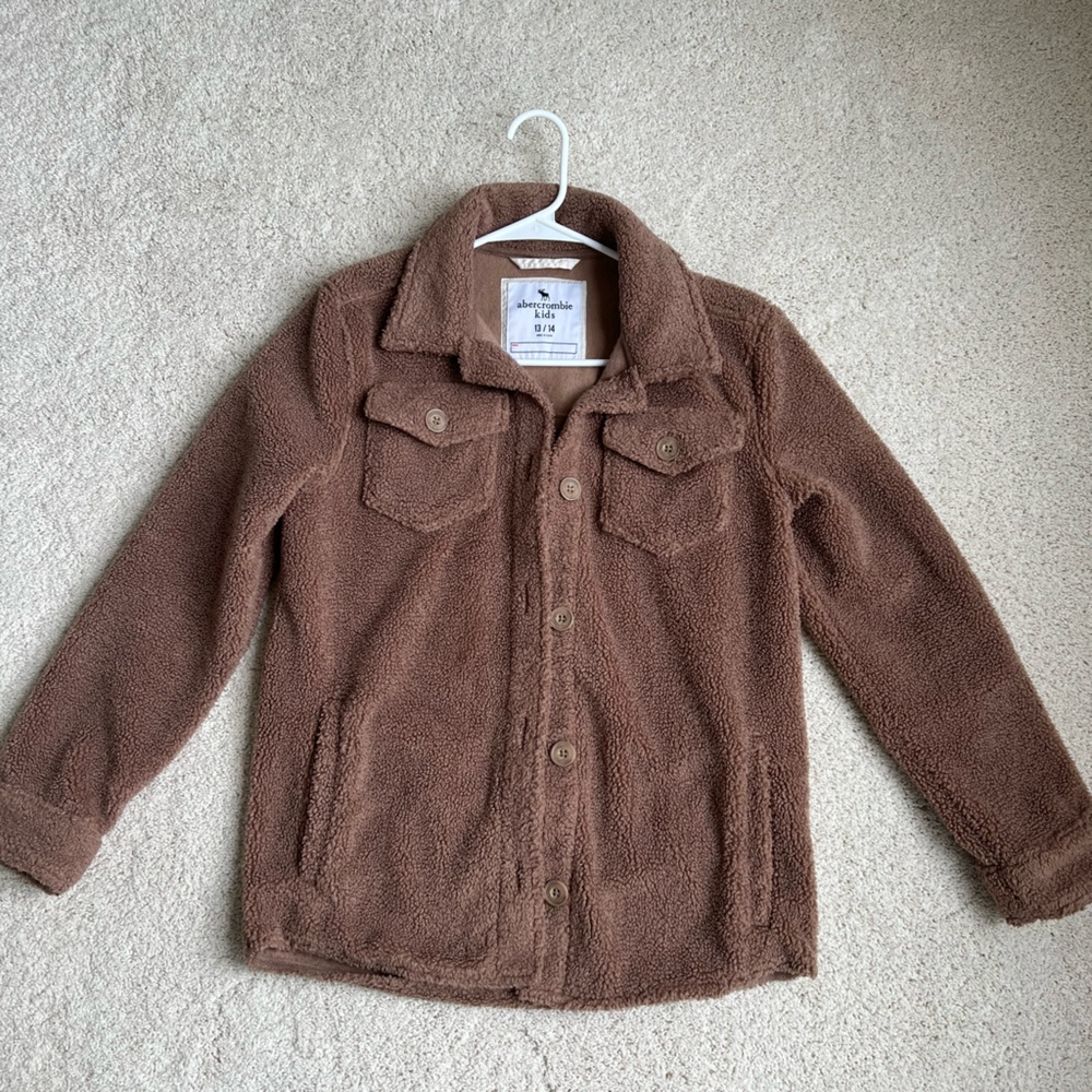 Abercrombie kids shacket